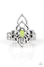 Load image into Gallery viewer, Taj Mahalo Green Skinny Band Ring
