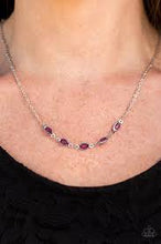 Load image into Gallery viewer, Take Center Stage Purple Necklace - Angie's $5.00 Bling