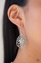 Load image into Gallery viewer, Take It Glow Green Earrings