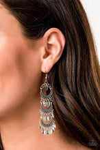 Load image into Gallery viewer, Take Your Chime Silver Earrings