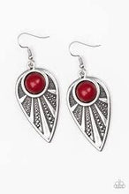 Load image into Gallery viewer, Take a Walkabout Red Earrings