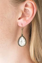 Load image into Gallery viewer, Talk of the Throne Brass Earrings