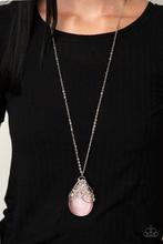 Load image into Gallery viewer, Tangled Gardens Pink Necklace