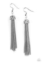 Load image into Gallery viewer, Tango with Tassel Silver Earrings