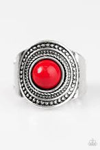 Load image into Gallery viewer, Target Trance Red Ring - Angie's $5.00 Bling