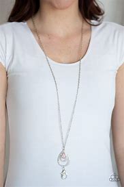 Teardrop Drama Pink Lanyard