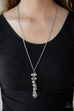 Load image into Gallery viewer, Teardrop Serenity Silver Necklace