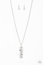 Load image into Gallery viewer, Teardrop Serenity Silver Necklace