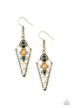 Load image into Gallery viewer, Terra Territory Brass Earrings