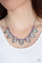 Load image into Gallery viewer, Terra Trailblazer Purple Necklace - Angie's $5.00 Bling