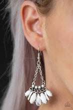 Load image into Gallery viewer, Terra Tribe White Earrings