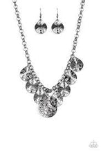 Load image into Gallery viewer, Texture Storm Black Necklace - Angie's $5.00 Bling