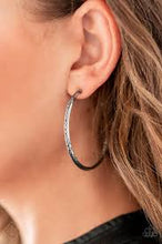 Load image into Gallery viewer, Texture Tempo Silver Earrings