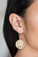 Load image into Gallery viewer, Texture Tribute Gold Earrings