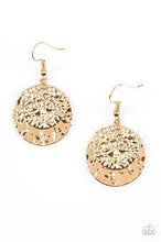 Load image into Gallery viewer, Texture Tribute Gold Earrings