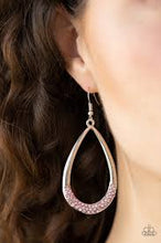 Load image into Gallery viewer, Take A Dip Pink Earrings