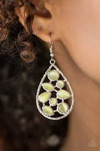 Load image into Gallery viewer, That Thing You Dew Yellow Earrings