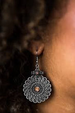 Load image into Gallery viewer, That Wheel Do Orange Earrings