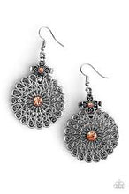 Load image into Gallery viewer, That Wheel Do Orange Earrings