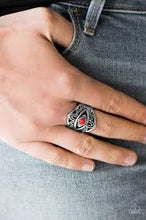 Load image into Gallery viewer, That's What EYE Want Red Ring - Angie's $5.00 Bling