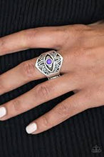 Load image into Gallery viewer, That's What Eye Want Purple Ring - Angie's $5.00 Bling