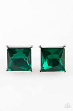 Load image into Gallery viewer, The Big Bang Green Post Earrings