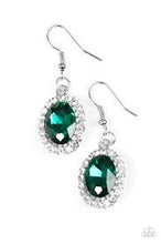 Load image into Gallery viewer, The Fame of the Game Green Earrings
