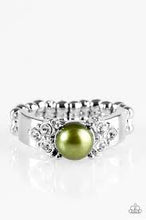 Load image into Gallery viewer, The Front Runner Green Skinny Band Ring