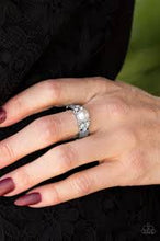 Load image into Gallery viewer, The Front Runner White Skinny Band Ring