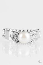 Load image into Gallery viewer, The Front Runner White Skinny Band Ring