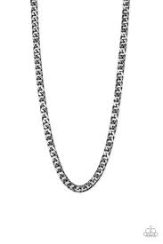 The Game Chain-ger Black Men's Necklace