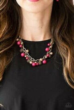 Load image into Gallery viewer, The Grit Crowd Pink Necklace