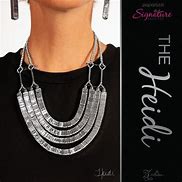 Load image into Gallery viewer, The Heidi Silver Zi Necklace 2018