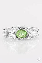 Load image into Gallery viewer, The Insider Green Skinny Band Ring
