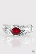 Load image into Gallery viewer, The Insider Red Skinny Band Ring