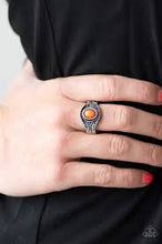 Load image into Gallery viewer, The Jungle Look Orange Skinny Band Ring