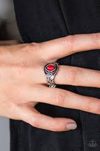 Load image into Gallery viewer, The Jungle Look Red Skinny Band Ring