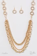 Load image into Gallery viewer, The Melissa Gold Zi Necklace 2017