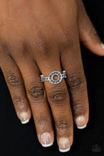 Load image into Gallery viewer, The One and Only Sparkle Silver Skinny Band Ring