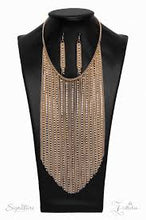 Load image into Gallery viewer, The Ramee Gold Zi Collection Necklace 2019