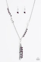 Load image into Gallery viewer, The Right Moment Purple Necklace - Angie's $5.00 Bling