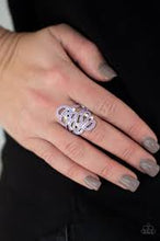 Load image into Gallery viewer, The Run Around Purple Ring - Angie's $5.00 Bling