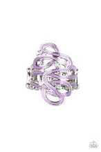 Load image into Gallery viewer, The Run Around Purple Ring - Angie's $5.00 Bling