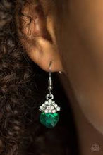 Load image into Gallery viewer, The Show Must Glow On Green Earrings