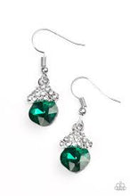 Load image into Gallery viewer, The Show Must Glow On Green Earrings