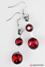 Load image into Gallery viewer, The Sparkest Hour Red Earrings