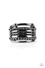 Load image into Gallery viewer, The Steel of the Night Black Ring - Angie's $5.00 Bling