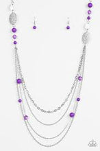 Load image into Gallery viewer, The Summertime of Your Life Purple Necklace - Angie's $5.00 Bling