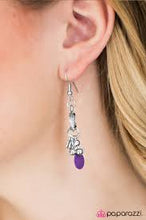 Load image into Gallery viewer, The Sun Will Rise Purple Earrings