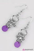 Load image into Gallery viewer, The Sun Will Rise Purple Earrings